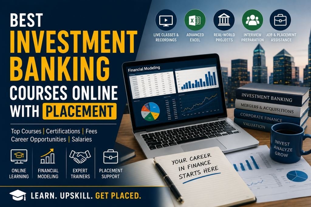 Best Investment Banking Courses Online with Placement for Finance Careers
